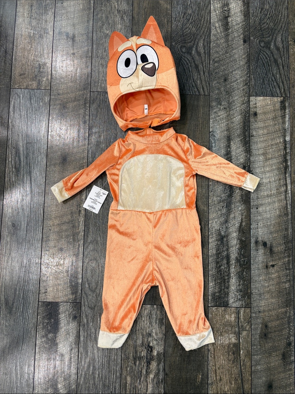 “Bingo” Hooded Costume with Cream Accents